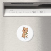 Süßes Quokka-Inspirationsmagnet Magnet (In Situ (Geschirrspüler))