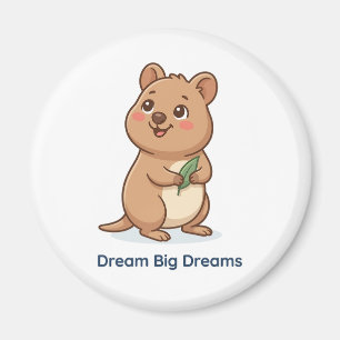 Süßes Quokka-Inspirationsmagnet Magnet