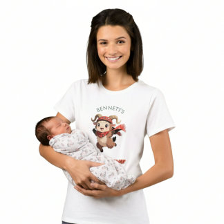 Süßes Ram-Winter-Baby-Shower-T-Shirt T-Shirt