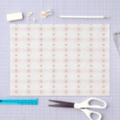 Süßes Raute Herz Tissue Seidenpapier (Handwerk)
