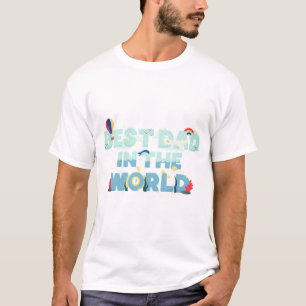 Süßes Reise-Themen-Vater T-Shirt