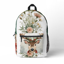 Süßes Rentier-Feiertags-Rucksack für festliches Wi