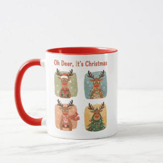 Süßes Rentier Weihnachten – Oh Hirsch Tasse