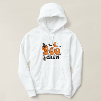 Süßes Retro-Boo-Crew-Halloween-Spooky-Squad-Design Hoodie