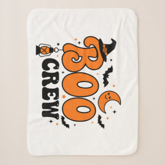 Süßes Retro-Boo-Crew-Halloween-Spooky-Squad-Design Sherpadecke