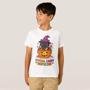 Süßes Retro-Halloween-Kinder-T-Shirt ,Süßigkeiteni T-Shirt