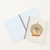 Süßes Retro-Minimal-Notizbuch Journal Notizblock (Innenseite)