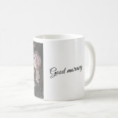 Süßes romantisches Paar Liebestasse Kaffeetasse (VorderseiteRechts)