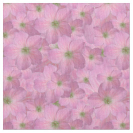 Süßes rosa Garten-Blumen-Muster Stoff