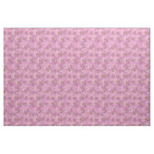 Süßes rosa Garten-Blumen-Muster Stoff (Fat Quarter (45,7 x 55,9 cm))
