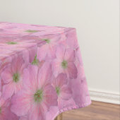 Süßes rosa Garten-Blumen-Muster Tischdecke (Beispiel)