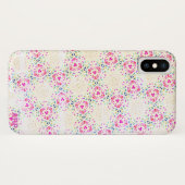 Süßes rosa gemustertes iPhone-Case Case-Mate iPhone Hülle (Rückseite (Horizontal))