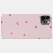 Süßes rosa Herz iPhone 11 Pro Max Hülle. Case-Mate iPhone Hülle (Rückseite (Horizontal))