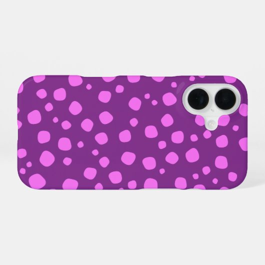 Süßes Rosa iPhone 16 Hülle (Rückseite (Horizontal))