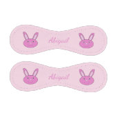 Süßes rosa Mädchen-Hasen-Gesicht Frühling Ostern C Baseball (Paneele)