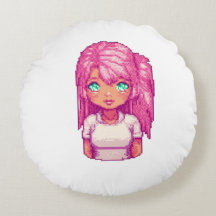 Süßes rosa Mädchen