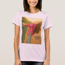 Süßes rosa Mädchen T-Shirt.
