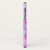 *~* Süßes Rosa Muster Einzigartiges iPhone Case X (Hinten/Links)