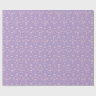 Süßes Rosa-Schleifen-Muster Coquette-Ästhetik Geschenkpapier