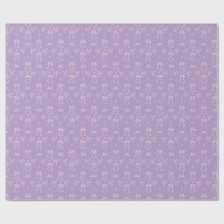 Süßes Rosa-Schleifen-Muster | Coquette-Ästhetik Geschenkpapier