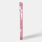 Süßes Rosa-Schwan-Nahtloses Muster Case-Mate iPhone Hülle (Rückseite / Links)