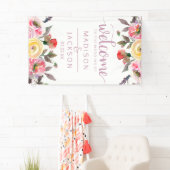 Süßes Rose Blumenzwiebeln Willkommen Banner (Insitu)