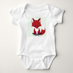 🦊❤️ Süßes Rotfuchs-Baby-Waldgeschenk ✨ Baby Strampler