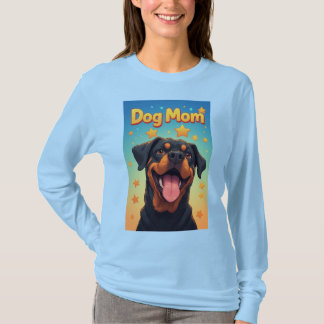 Süßes Rottweiler-Porträt für Hunde-Liebhaber und G T-Shirt