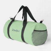 Süßes Salbei-Grün Duffle Bag (Rechte Ecke)