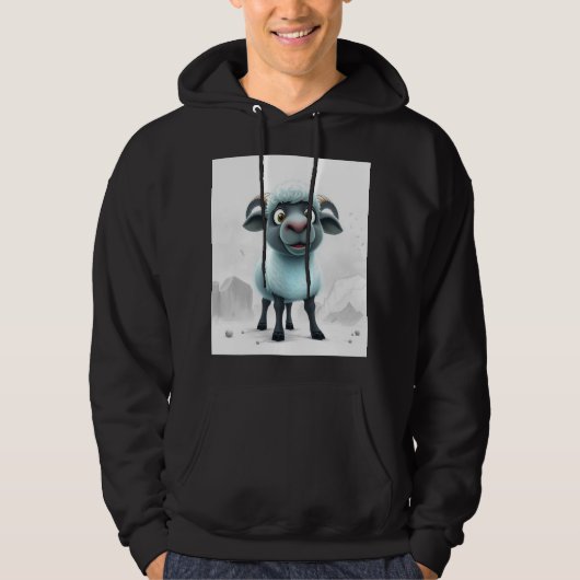 Süßes Schaf Cozy Design Hoodie (Vorderseite)