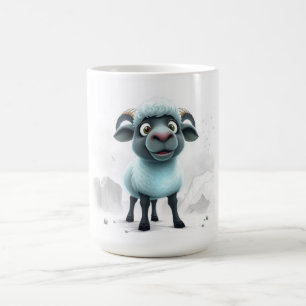 Süßes Schaf Cozy Design Kaffeetasse