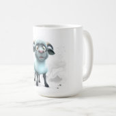 Süßes Schaf Cozy Design Kaffeetasse (VorderseiteRechts)