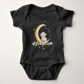 Süßes Schaf Eid Adha Baby erstes Eid Strampler (Vorderseite)