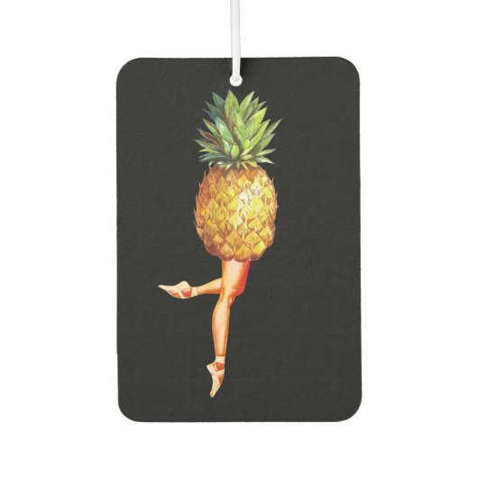 Süßes & scharfes Ananas - das perfekte Geschenk fü Autolufterfrischer (Vorderseite)