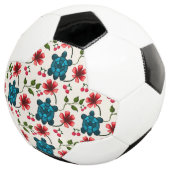 Süßes Schildkröten-Blumenmuster Fußball (Dreiviertel)