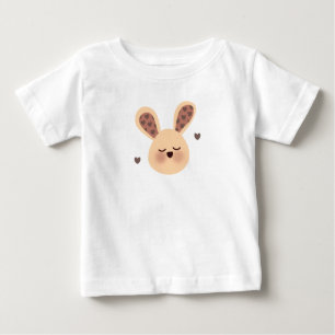 Süßes Schlafhasen-T-Shirt Baby T-shirt