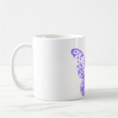 süßes Schmetterlingskunst-Design Kaffeetasse (Links)