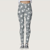 Süßes Schnee-Eisbär-Muster Leggings (Vorderseite)