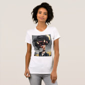 Süßes schreckliches Mädchen T-Shirt (Vorne ganz)