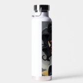 Süßes schreckliches Mädchen  Trinkflasche (Rechts)