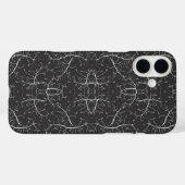 Süßes Schwarz-Weiß-Baum-Muster Case-Mate iPhone Hülle (Rückseite (Horizontal))
