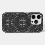 Süßes Schwarz-Weiß-Baum-Muster Case-Mate iPhone Hülle (Rückseite (Horizontal))