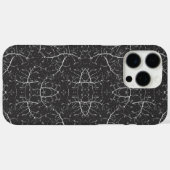 Süßes Schwarz-Weiß-Baum-Muster Case-Mate iPhone Hülle (Rückseite (Horizontal))