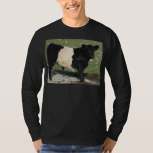 Süßes schwarzes Gurt-Galloway-Kalb T-Shirt
