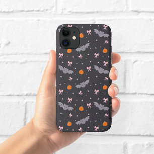 Süßes schwarzes Halloween-Fledermausmuster-Handyhü Case-Mate iPhone Hülle