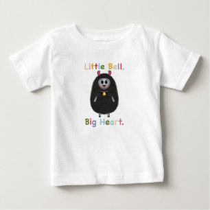 Süßes schwarzes Schaf mit Glocke – Kleiner Glocke Baby T-shirt