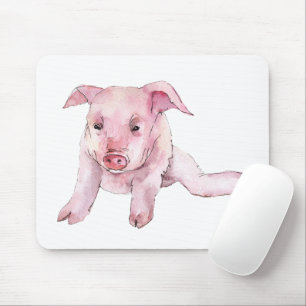 Süßes Schwein Geschenk Bauernfrau Landmädchen Mousepad
