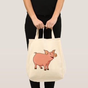 Süßes Schwein Geschenk Bauernfrau Landmädchen Tragetasche