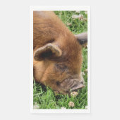 SÜSSES SCHWEIN SERVIETTE (Vorderseite)