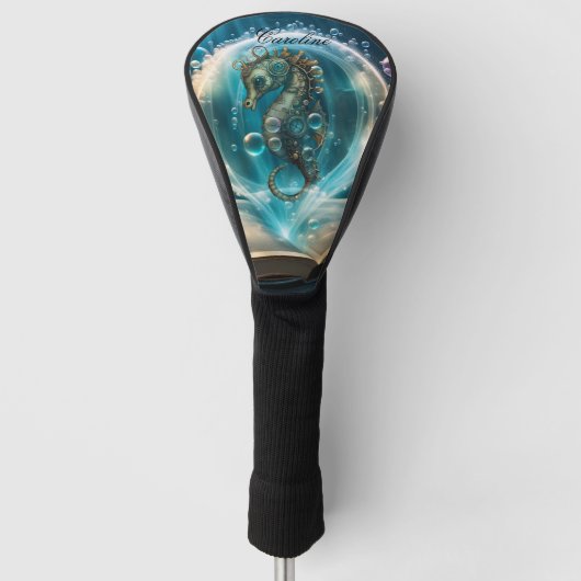 Süßes Seepferdchen Golf Headcover (Vorderseite)